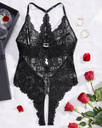 Women's Lace Bodysuit Pajamas