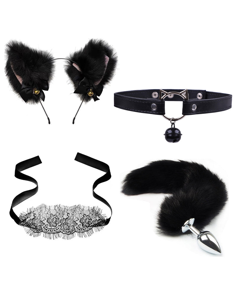 Sexy Headdress Neck Accessory Props Set