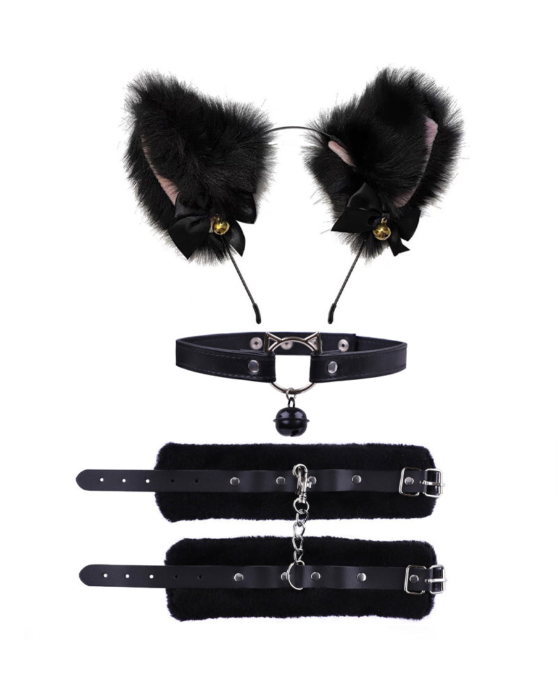 Sexy Headdress Neck Accessory Props Set