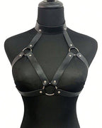 Sexy Leather Strap Bra Accessories