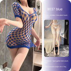 Off-Shoulder Deep V Mesh Bodysuit