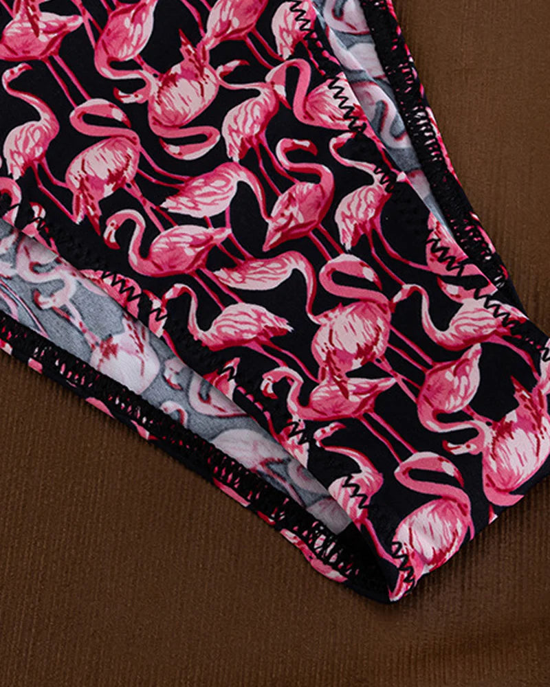 Seamless Sexy Colorblock Printed Panties