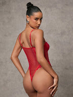 Sexy Lace Camisole Bodysuit