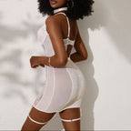 Floral Lace Corset Lingerie Dress