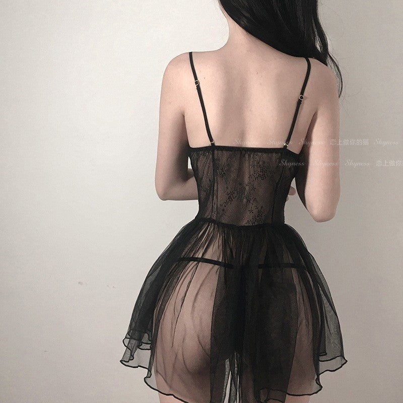 Sheer Lingerie Sleepwear Set for Women