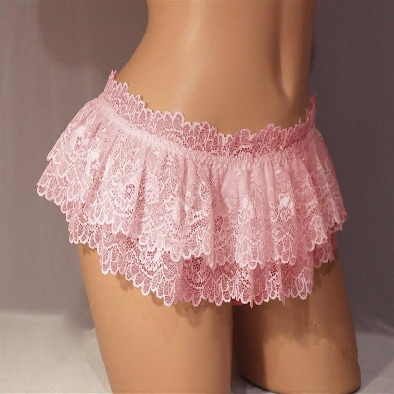 Women's Lace Triangle Panties – Sexy Seamless Underwear