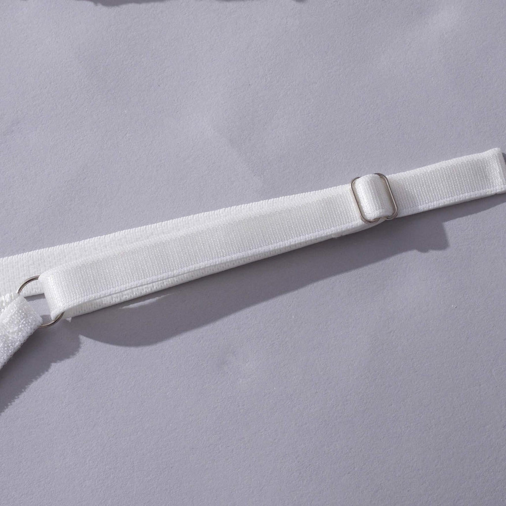 Romantic White Floral Lace Lingerie Set