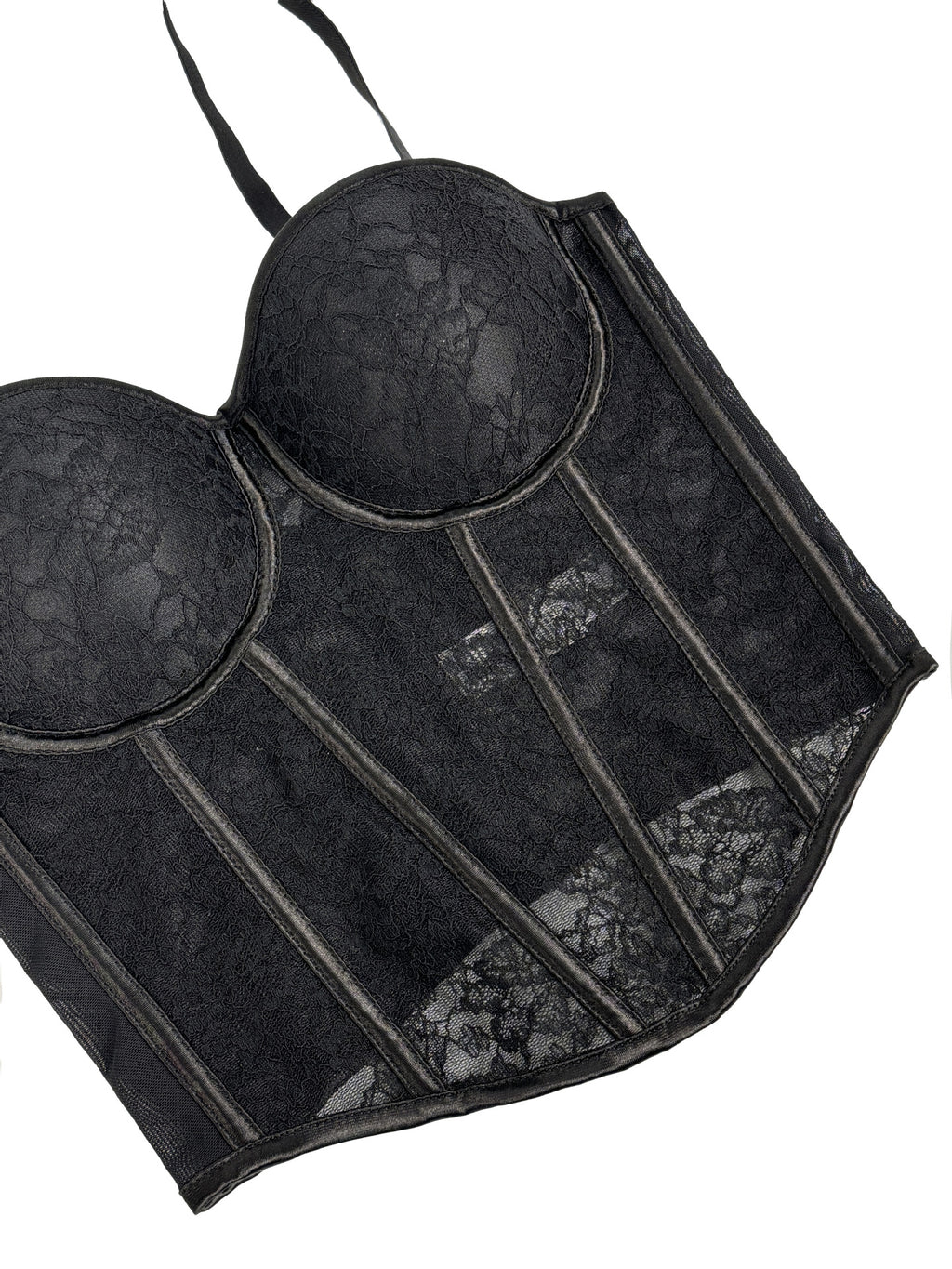 Floral Lace Corset Bustier