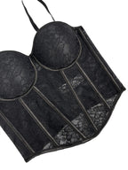 Floral Lace Corset Bustier