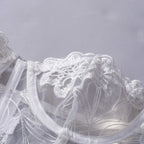 Romantic White Floral Lace Lingerie Set