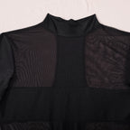 Erotic High-Neck Mesh Teddy to Ignite Your Intimacy