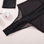 Erotic High-Neck Mesh Teddy to Ignite Your Intimacy