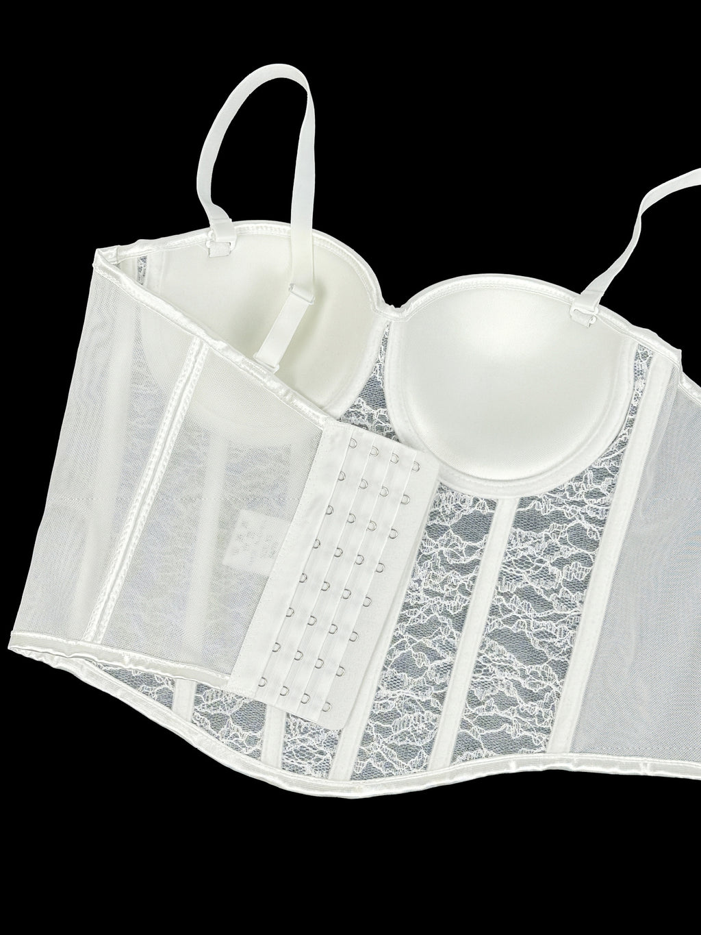 Floral Lace Corset Bustier