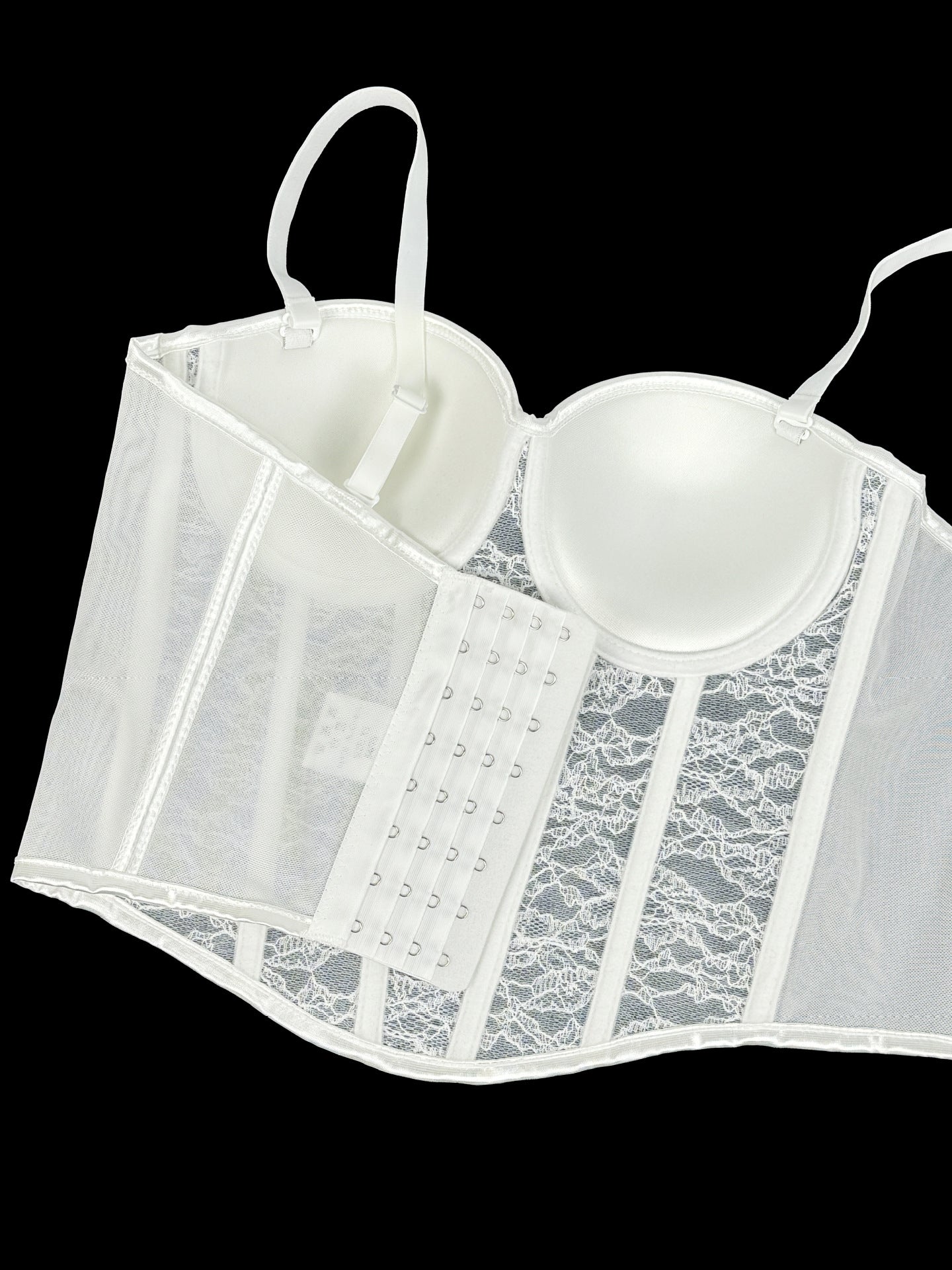 Floral Lace Corset Bustier