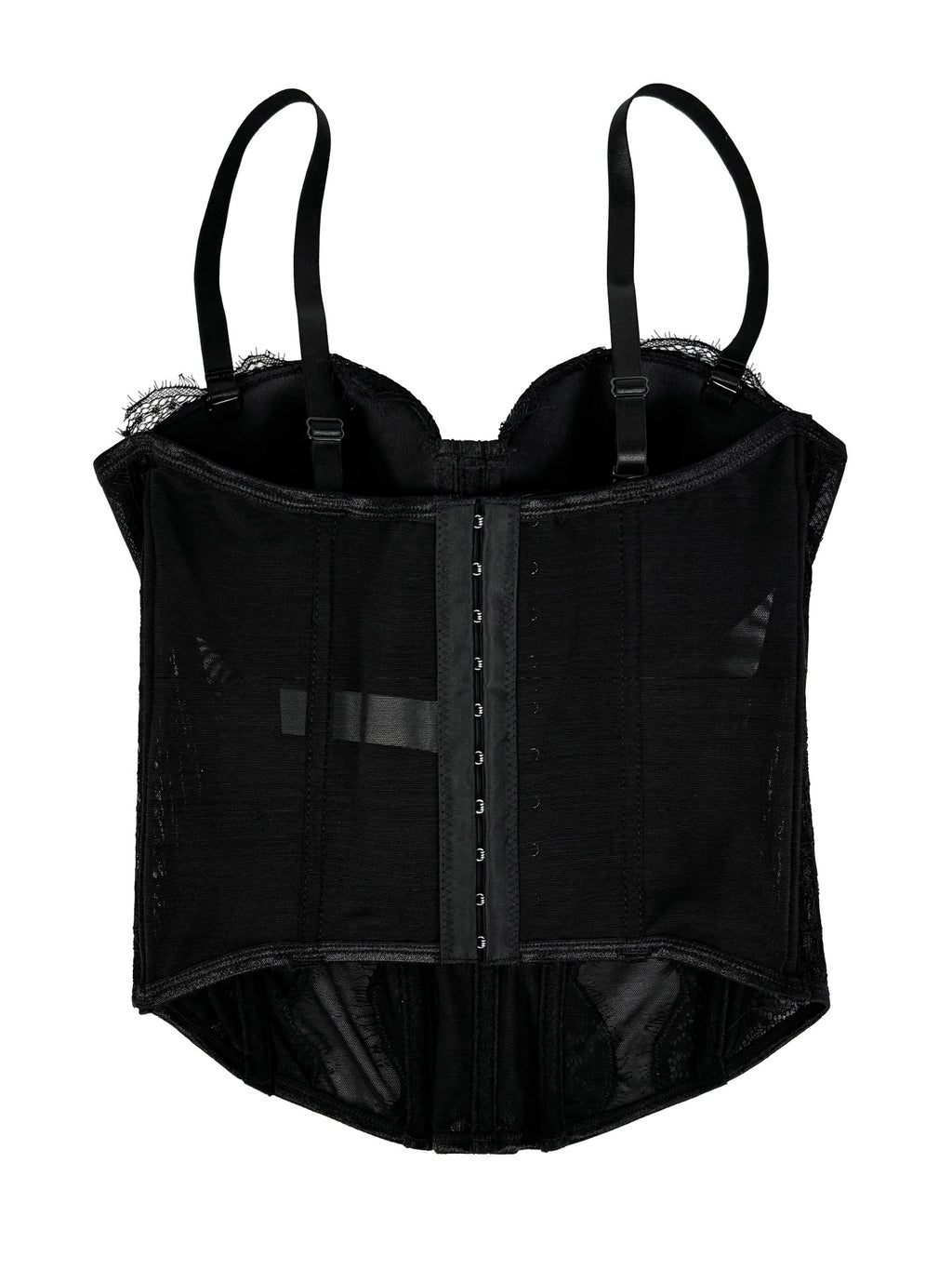 Floral Lace Corset Lingerie Top