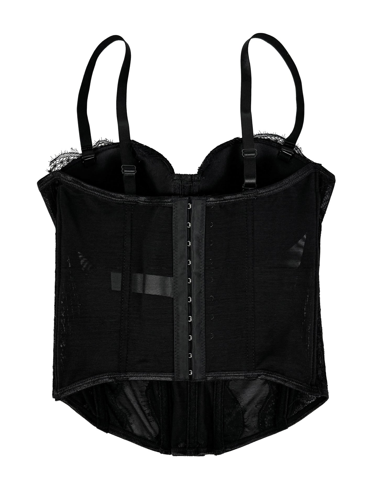 Floral Lace Corset Lingerie Top