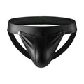 Men’s Seductive Wet-Look Patent Leather Thong