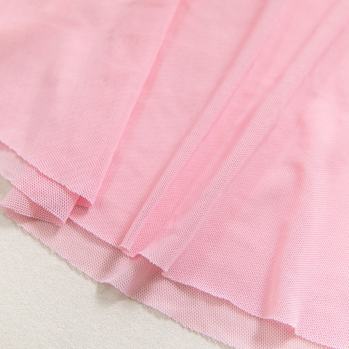 Floral‑Embroidery Mesh Babydoll