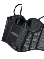 Floral Lace Corset Bustier