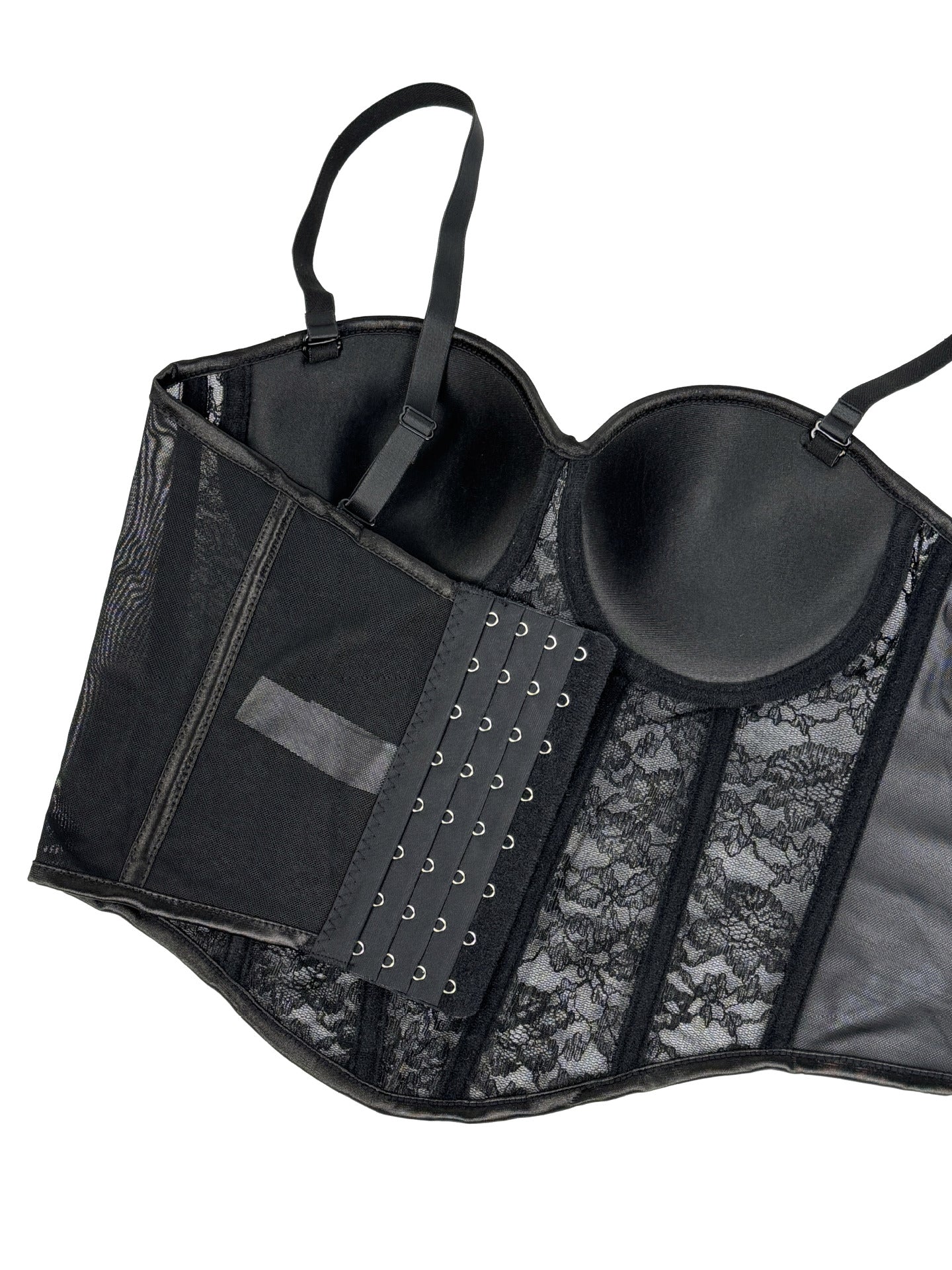 Floral Lace Corset Bustier