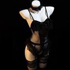 Flirty Bunny Costume Lingerie Bodysuit