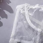 Romantic White Floral Lace Lingerie Set