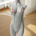 Sexy Cut-Out Tie-Back One-Piece Swimsuit with Bow Detail