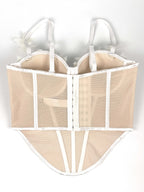 Butterfly Appliqué Corset Lingerie Top