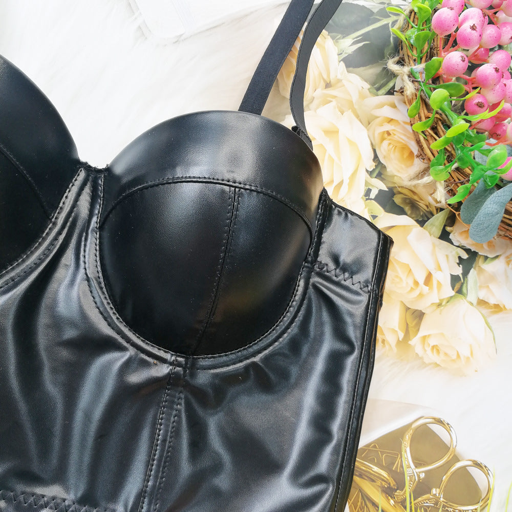 Edgy Underwire Corset Lingerie Top