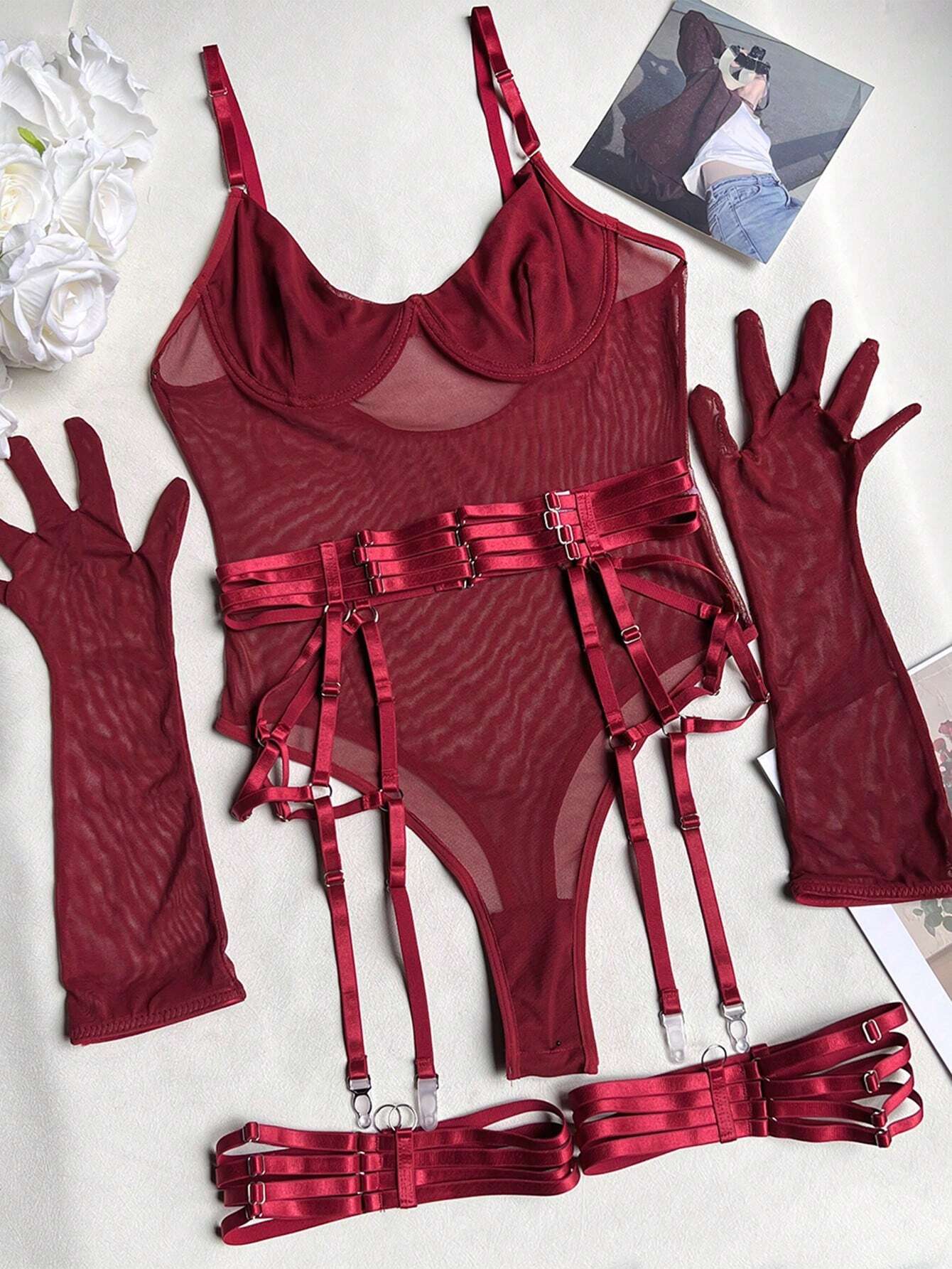 Bandage Erotic One-Piece Lingerie