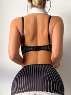 Seductive Office Lady Role Play Lingerie Set