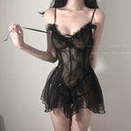 Sheer Lingerie Sleepwear Set for Women