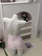 Elegant Hollow Tulle Erotic Chemise