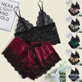 New Lace Lingerie Pajama Set, 2-Piece