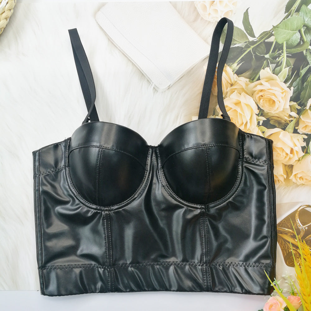 Edgy Underwire Corset Lingerie Top