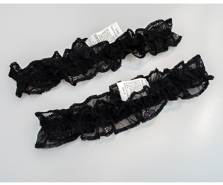 Seductive Hollow Floral Lace Mesh Teddy with Garter Straps