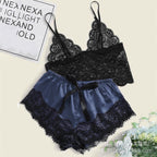 New Lace Lingerie Pajama Set, 2-Piece