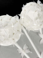 Butterfly Appliqué Corset Lingerie Top