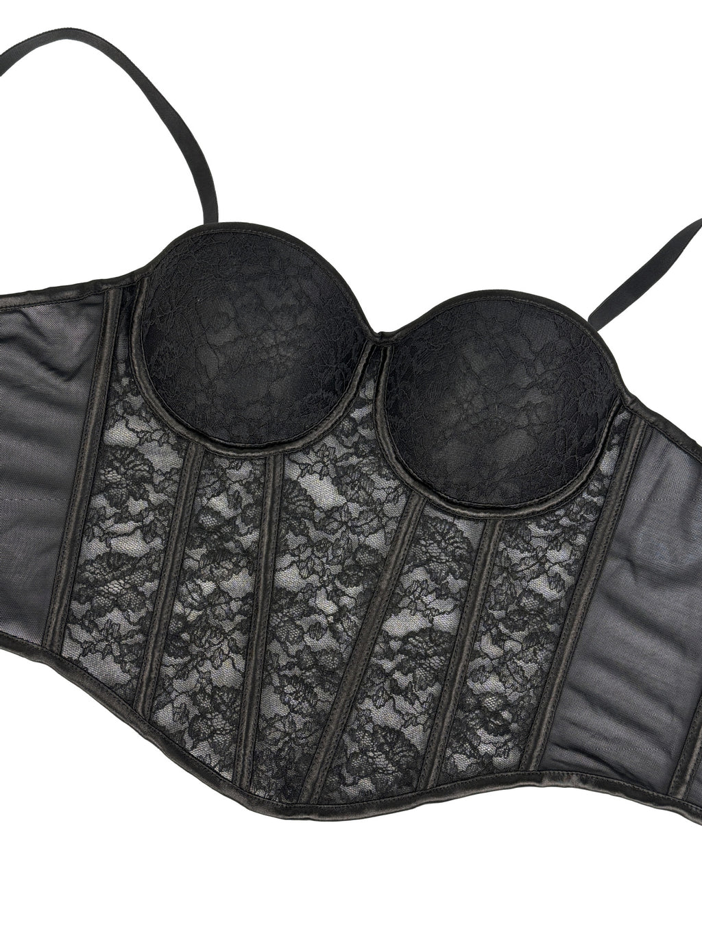 Floral Lace Corset Bustier