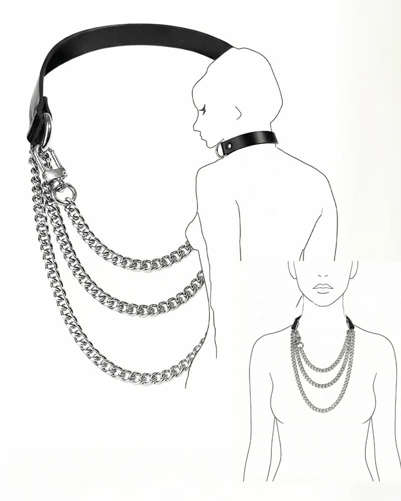 Breathless Genuine Leather Choke