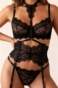 Five-piece women's lingerie set