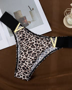 Seamless Sexy Colorblock Printed Panties